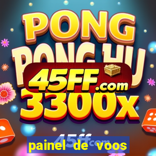 painel de voos santos dumont